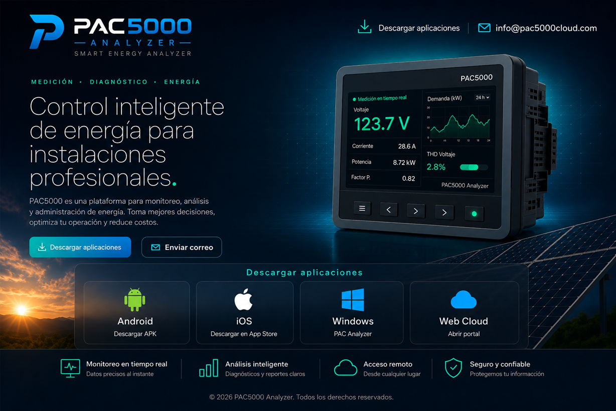PAC5000 Smart Energy Analyzer